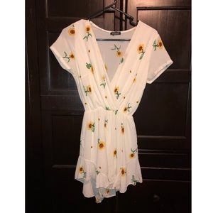 Floral Boohoo Romper